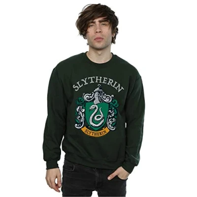 Image of Harry Potter Slytherin men&#039;s Sweatshirt in Green