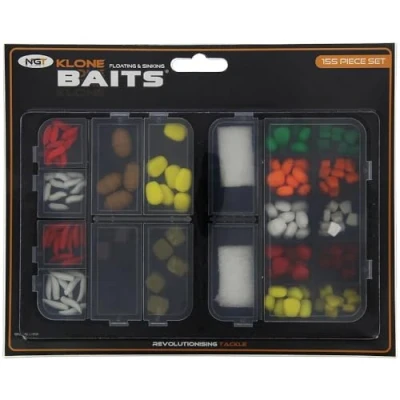 Image of Set of 155 NGT &#039;Klone&#039; baits Artificial bait