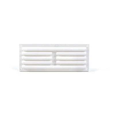 Image of TIMCO 1207W Timloc 9x3 Plastic Internal Louvre Grille Vent White