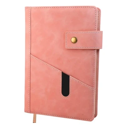 Image of HoyunLL A5 Notebook Journal Hardcover Executive Notebooks with Premium Thick Paper, College Lined Journal, 8.3&quot;x5.8&quot;,360 Page, Perfect for Office Home School Business Writing &amp; Note Taking (Pink)