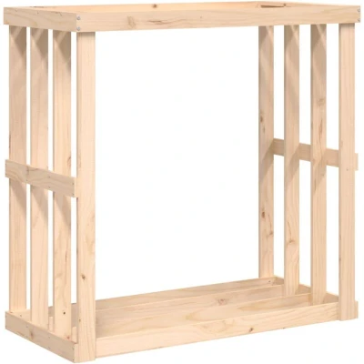 Image of vidaXL Outdoor Log Holder 108x52x106 cm Solid Wood Pine