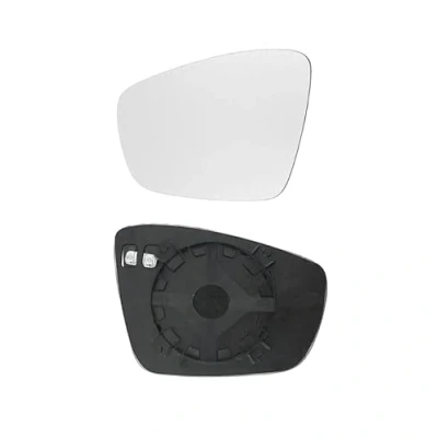 Image of Wing Mirror Glass for Skoda Citigo 2011 2012 2013 2014 2015 2016 2017 2018 2019 2020 Heated Left Hand Side UK Passenger