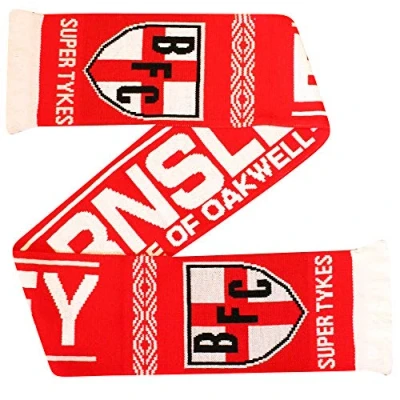 Image of GIFTS 4 ALL Barnsley Football Fans Scarf, Souvenir Tykes Match Day Scarf