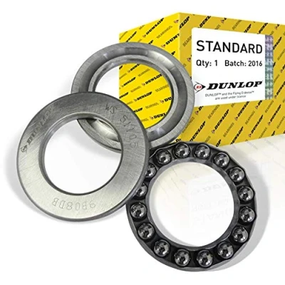 Image of Dunlop 51116 Single Direction Thrust Ball Bearing, 80mm ID x 105mm OD 19mm W