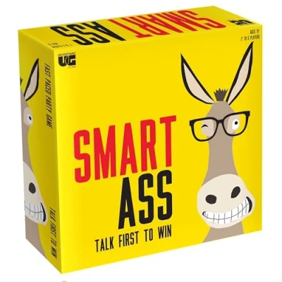 Image of Smart Ass Box 01360 Board Game, Yellow