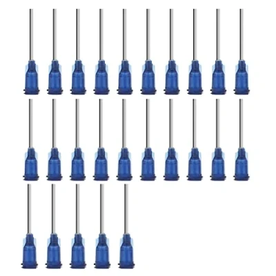 Image of Luer Lock Plastic Syringe, 22G Blunt Tip, Measuring Syringe Tools for Measuring, Lip Gloss, Liquid Refilling, Dispensing, DIY Crafts, Oil Feeding Pets, Scientific Labs, Glue Applicator
