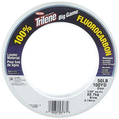 Image of Berkley Big Game Fluorocarbon Leader 0,46mm 10kg 90m Clear