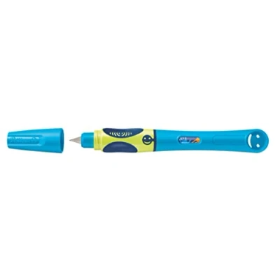 Image of Pelikan Griffix Right Handed Fountain Pen with Twist Cap NeonFreshBlue (820363)