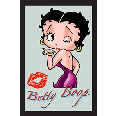 Image of Betty Boop Mirror Winking 30cm x 20cm