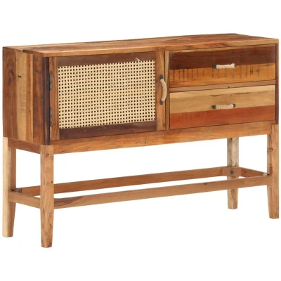 Image of vidaXL Sideboard 118x30x76 cm Solid Reclaimed Wood