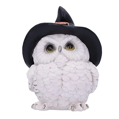 Image of Nemesis Now Snowy Spells Owl Figurine 9cm, White