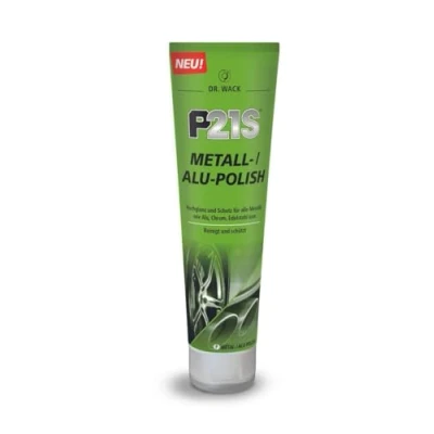 Image of Dr. Wack P21S Metal/Aluminium Polish 100 ml I Premium for All Metals Suitable High Gloss &amp; Protection Metal Parts Made in Germany