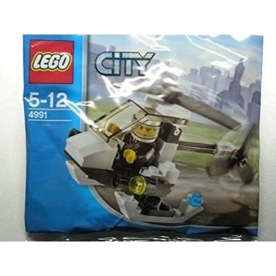 Image of LEGO City: Police Helicopter Set 4991 (Bagged)