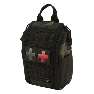 Image of Brandit Molle First AID Pouch Premium Suit bag, Size: One Size, Dark camo