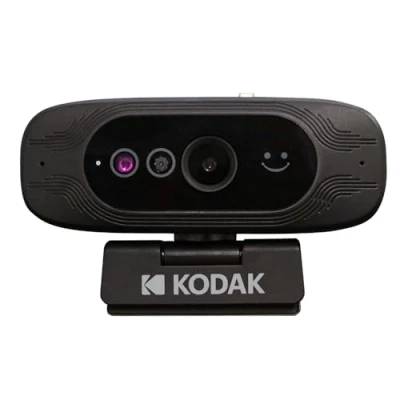 Image of Kodak Webcam Business 1080p HD Video Conferencing Camera Windows Hello Compatible Facial Recognition &amp; Built in Privacy Lens Cover Plug Play Solution