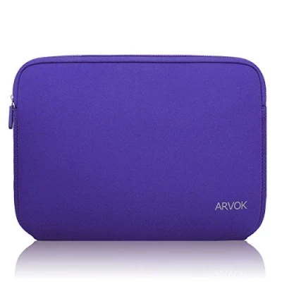 Image of Arvok 15 15.6 16 Inch Laptop Sleeve Multi Color Size Choices Case/Water Resistant Neoprene Notebook Computer Pocket Tablet Briefcase Carrying Bag/Pouch Skin Cover for HP/Dell/Lenovo/Asus/Acer