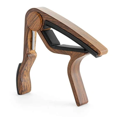 Image of Tiger Guitar Capo Trigger Dark Wood