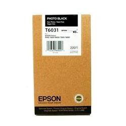 Image of Epson T6031 Ink Cartridge 220ml (Photo Black) for C13T603100