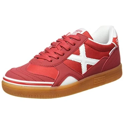 Image of Munich Unisex Adult Gresca Low Top Sneakers, Red , 6 UK
