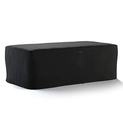 Image of HBCOLLECTION® 4 seasons Cover for Garden rectangular table black (170x110 H72cm)