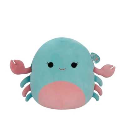 Image of Squishmallows SQCR05492 20 Inch Isler The Pink and Mint Crab, Multicolour
