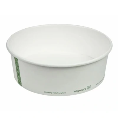 Image of Vegware PLA Lined Paper Food Bowl 32oz 1x300