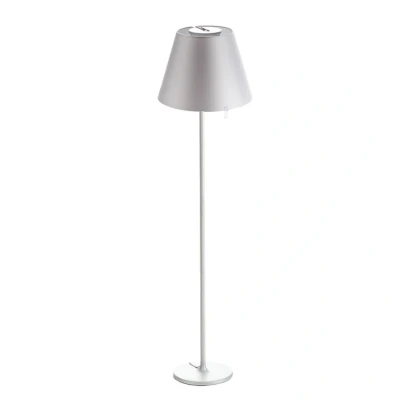 Image of Artemide Melampo F Floor Lamp Grey