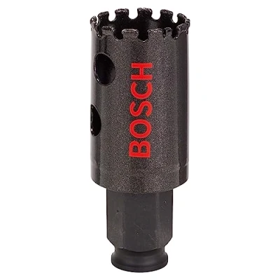 Image of Bosch Professional 1x Diamond Hole Saw for Hard Ceramics (for Stone, Tiles, Ø 29 mm, Accessories Impact Drills)