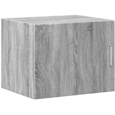 Image of vidaXL Wall Cabinet Grey Sonoma 50x42.5x40 cm Engineered Wood