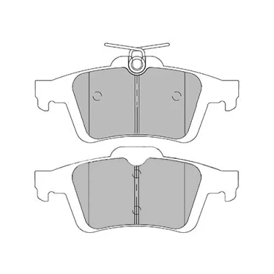 Image of Brake Pads Fits: Vauxhall Vectra 02 08