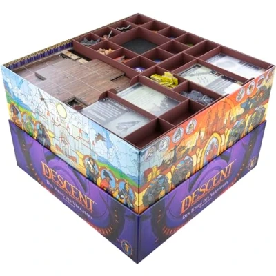 Image of Feldherr foam set + Organizer Inserts compatible with Descent: Legends of The Dark Betrayer&#039;s War board game box