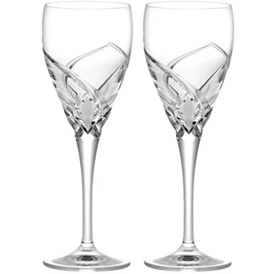 Image of RCR Crystal Da Vinci Grosseto Liqueur Glasses (Pair)