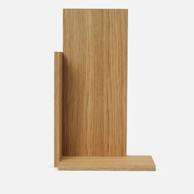 Image of Ferm Living Stagger Shelf Tall Oiled Oak