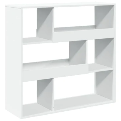 Image of vidaXL Book Cabinet/Room Divider White 100x33x94.5 cm