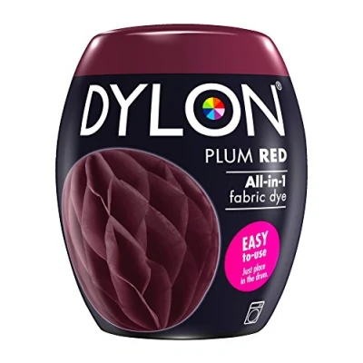 Image of DYLON Machine Dye 350g Salt Included! Plum Red Bulk Discount Available (3)