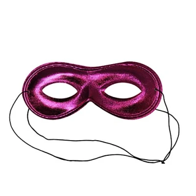 Image of FNA FASHIONS Robber Bandit Superhero Domino Eye Mask (Pink)