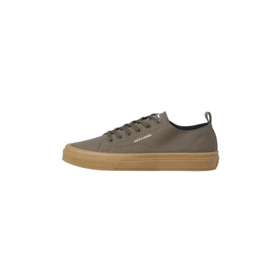 Image of Jack &amp; Jones Jfwbayswater Trainers, Men&#039;s, Size: 9, Olive night detail:gum sole Cotton