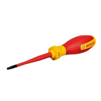 Image of Bosch Professional VDE TX15x75 Screwdriver (Certified up to 1,000 V, Insulated Thermoplastic Elastomer (TPE))