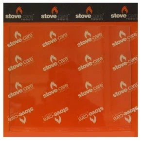 Image of StovesnBits VILLAGER HERON STOVE GLASS (185mm x 164mm Plain)