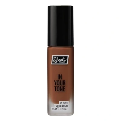 Image of Sleek MakeUP in Your Tone 24 Hour Foundation, Medium Buildable Coverage 30 Shades, Semi Matte Flawless Finish, 11N
