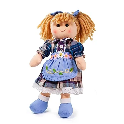 Image of Bigjigs Toys Katie Doll MEDIUM Ragdoll Cuddly Toy