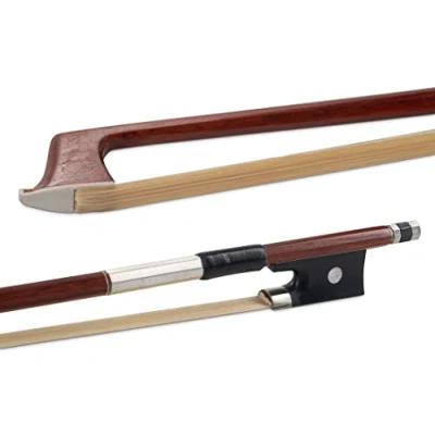 Image of GEWA violin bow, brasil wood, Massaranduba, for pupils, 3/4, octagonal stick, better quality