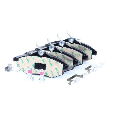 Image of 1611457180, 425236, 425258, 425345, 425369 Brake pad set BOSCH 0 986 494 262 CITROËN: C2 Hatchback, C3 I Hatchback