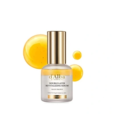 Image of d&#039;Alba Italian White Truffle double Layer Revitalizing serum, 100hr hydration 2 in 1 solution glow and long lasting moisture Korean Skincare