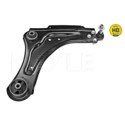 Image of MCA0772HD Suspension Arm MEYLE HD Quality 16 050 0044/HD with ball joint, rubber mount Lower, Front Axle Right Control Sheet Steel