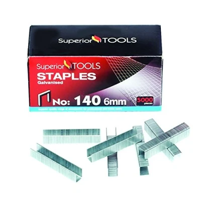 Image of Stewart Superior 140/6 Galvanised Staple (Box of 5000)