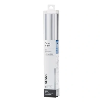 Image of Cricut Smart Vinyl Matte Metallic Permanent (0.9 m), Silver