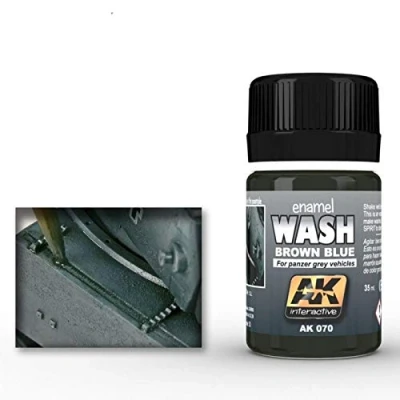 Image of AK Interactive Wash for Tank Grey AK00070