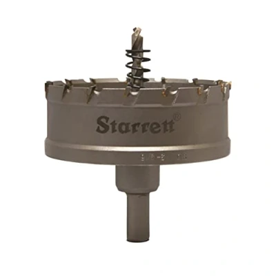 Image of Starrett Carbide Tipped Hole Saw CTD90 TCT Deep Cut Holesaw Cutter For Metal Stainless Steel Iron Aluminium 90mm