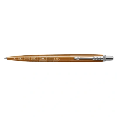 Image of Parker Jotter Ballpoint Pen Special Edition Rome Bronze CT Medium Point with Blue Ink Gift Box